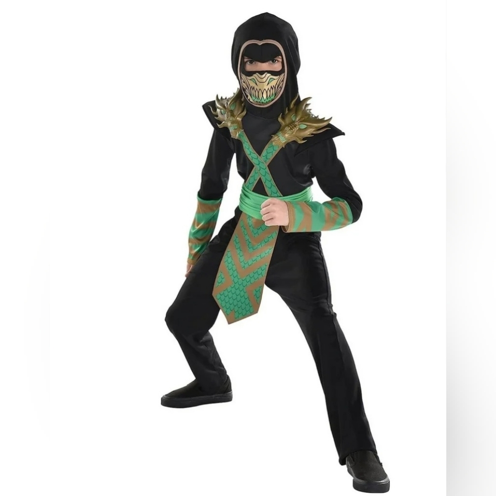 NWT Dragon Ninja Costume Size XL 14-16
